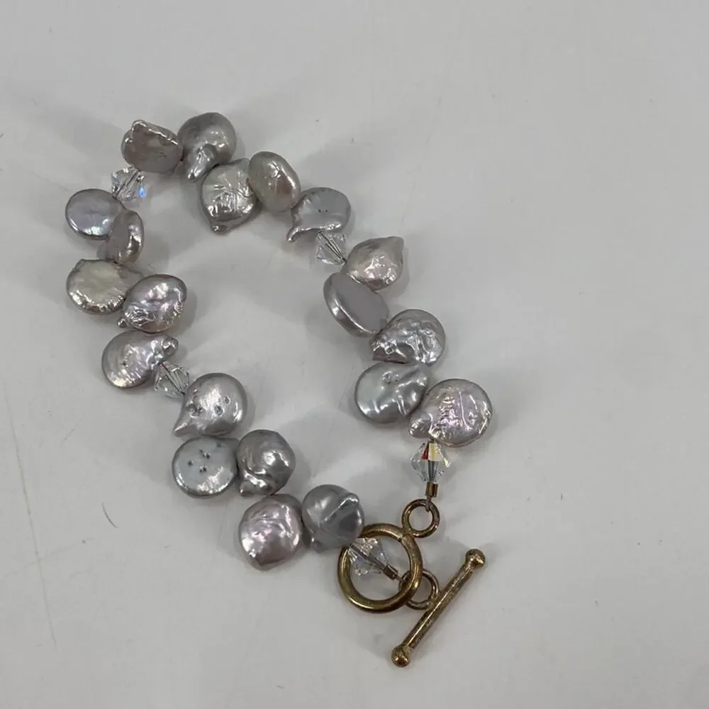 Beaded Freshwater pearl bracelet